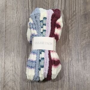 Cozy Multicolor Women's Socks Value 6 Pack